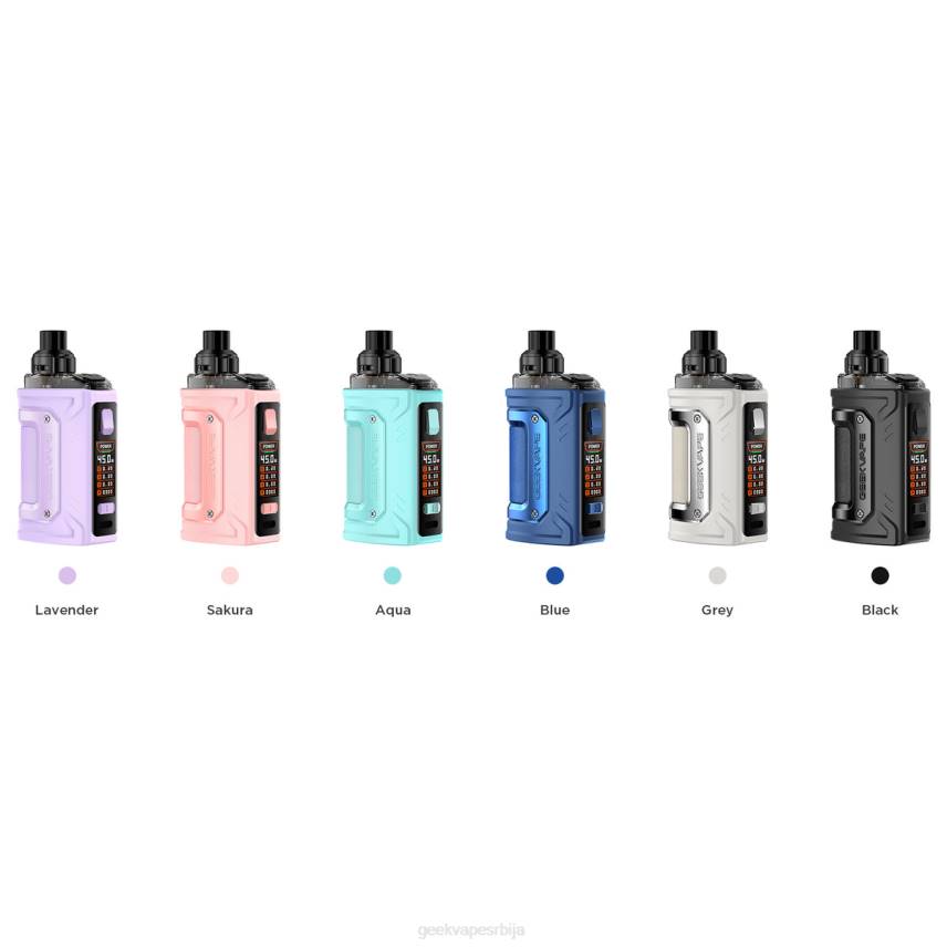 GeekVape- 0DN8106 Geekvape for sale Плави х45 цлассиц (аегис херо 2 цлассиц) под кит 1400мах 4мл