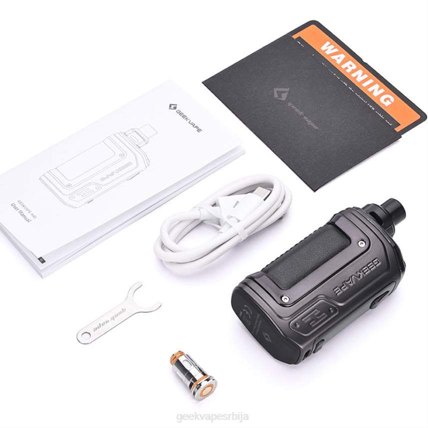 GeekVape- 0DN897 Geekvape factory гунметал х45 (аегис херо 2) под мод кит 1400мах 4мл